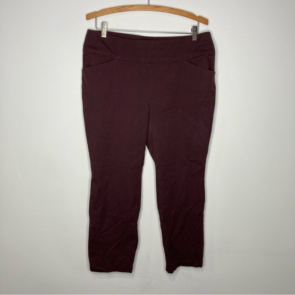 Lee sculpting‎ slim leg dress pants size 14 short
